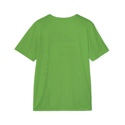 Michigan Dots Sports Jersey - Green