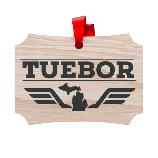 "Tuebor" Plywood Ornament