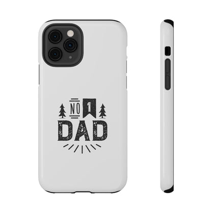 No. 1 Dad Phone Case - White