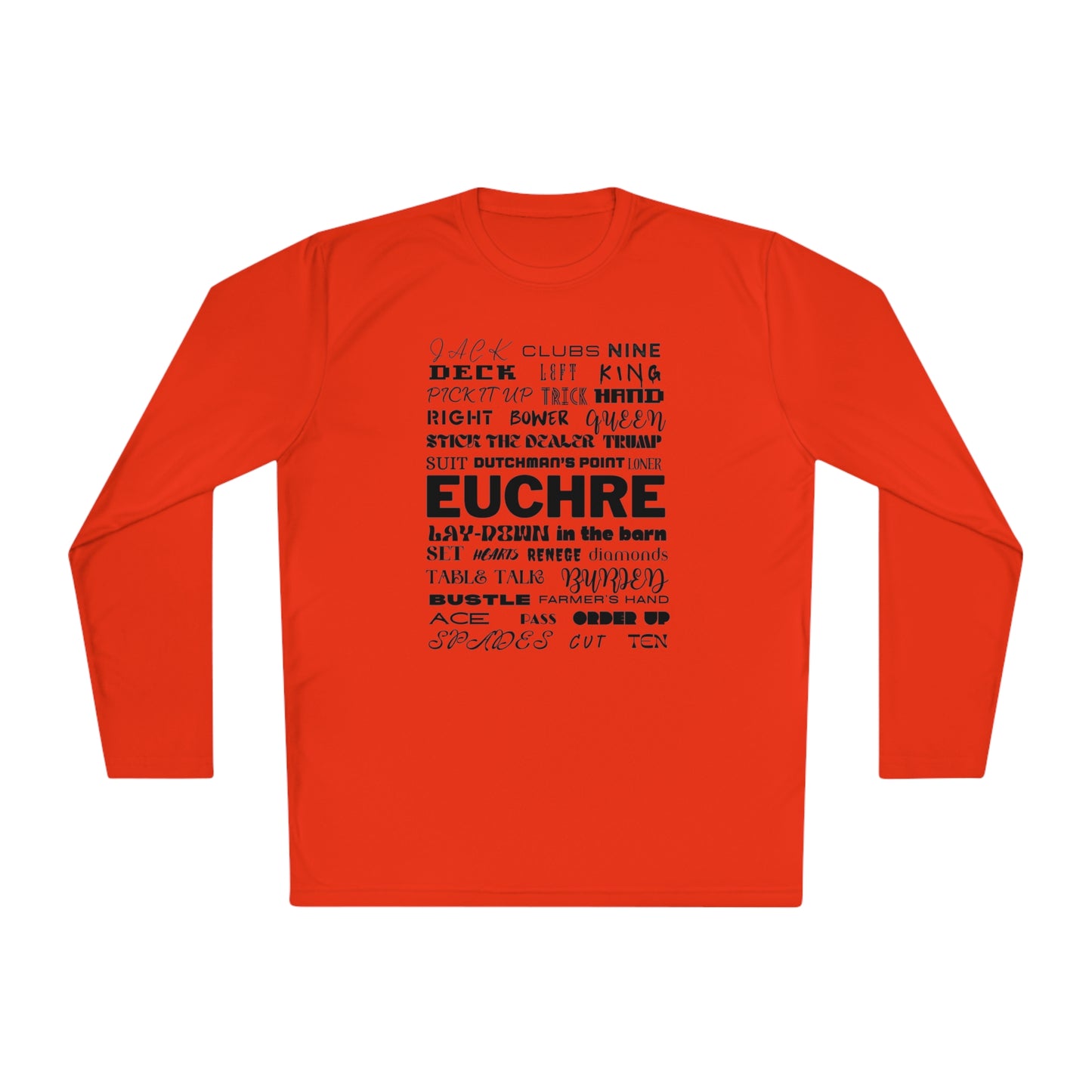 Euchre Terms Long Sleeve Shirt