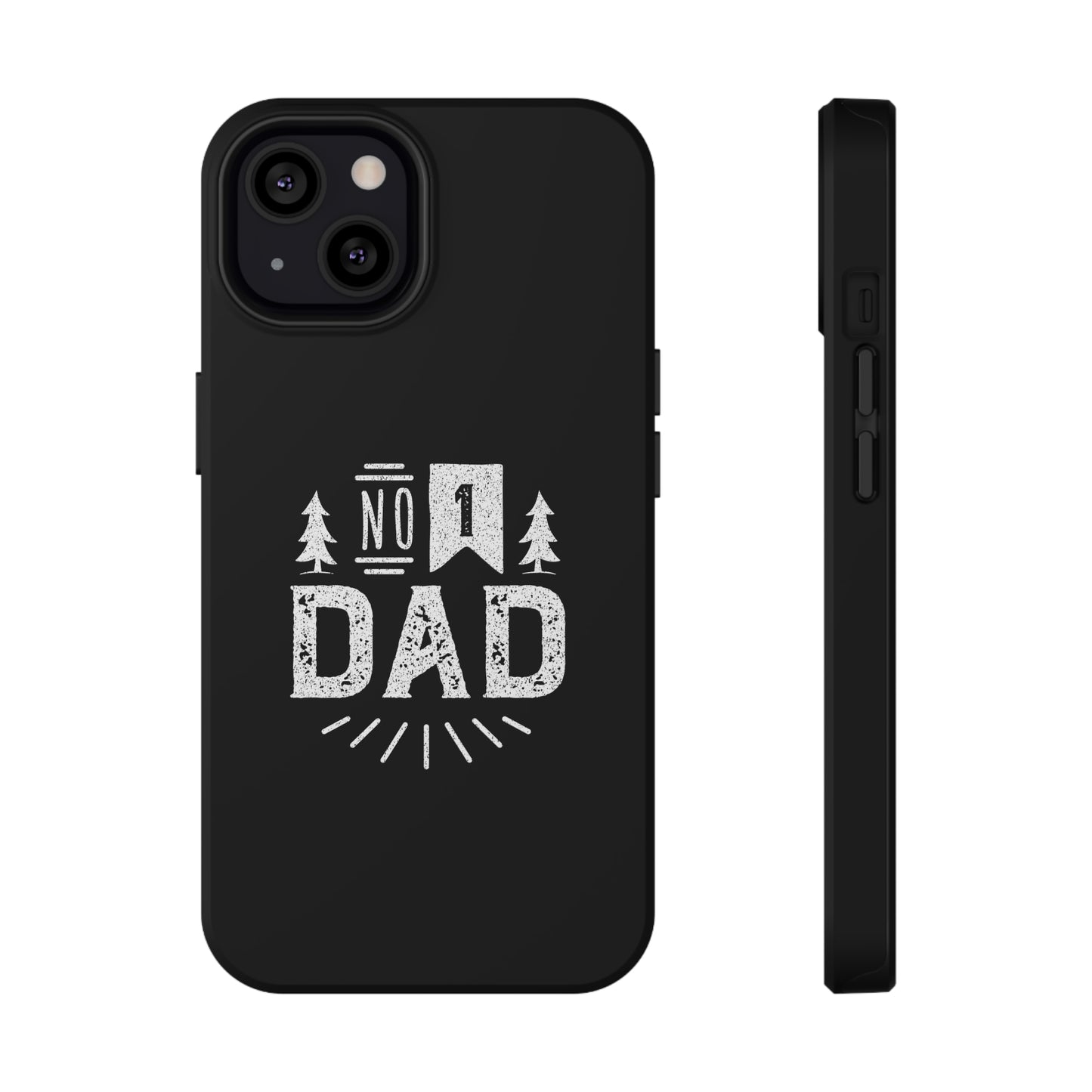 No. 1 Dad Phone Case - Black