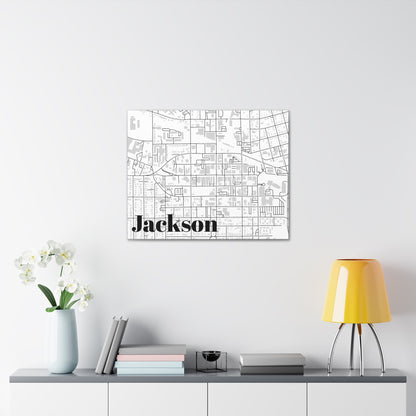 Jackson (Downtown) Canvas