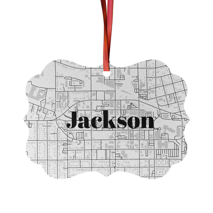 Jackson (Downtown) Aluminum Ornament