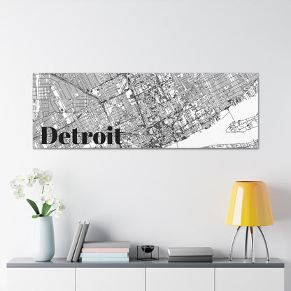 Detroit (City) Canvas