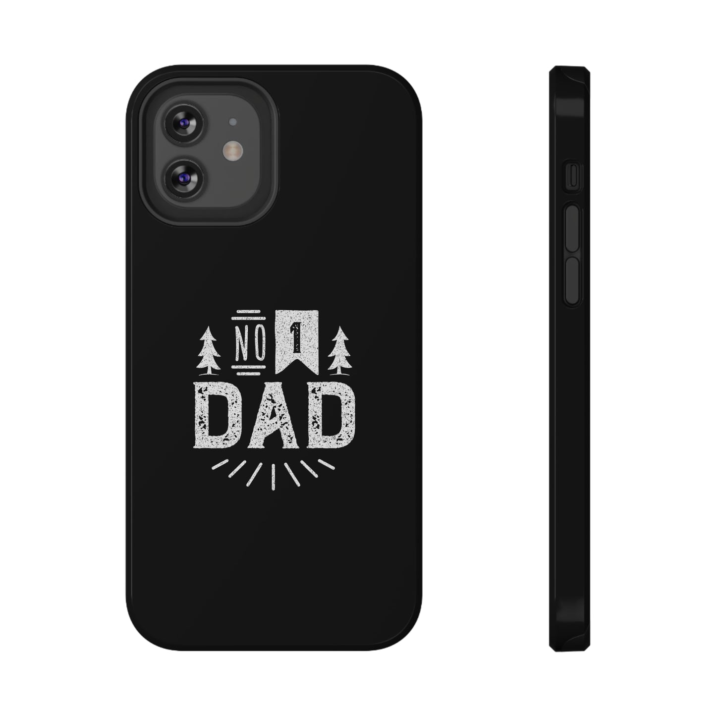 No. 1 Dad Phone Case - Black