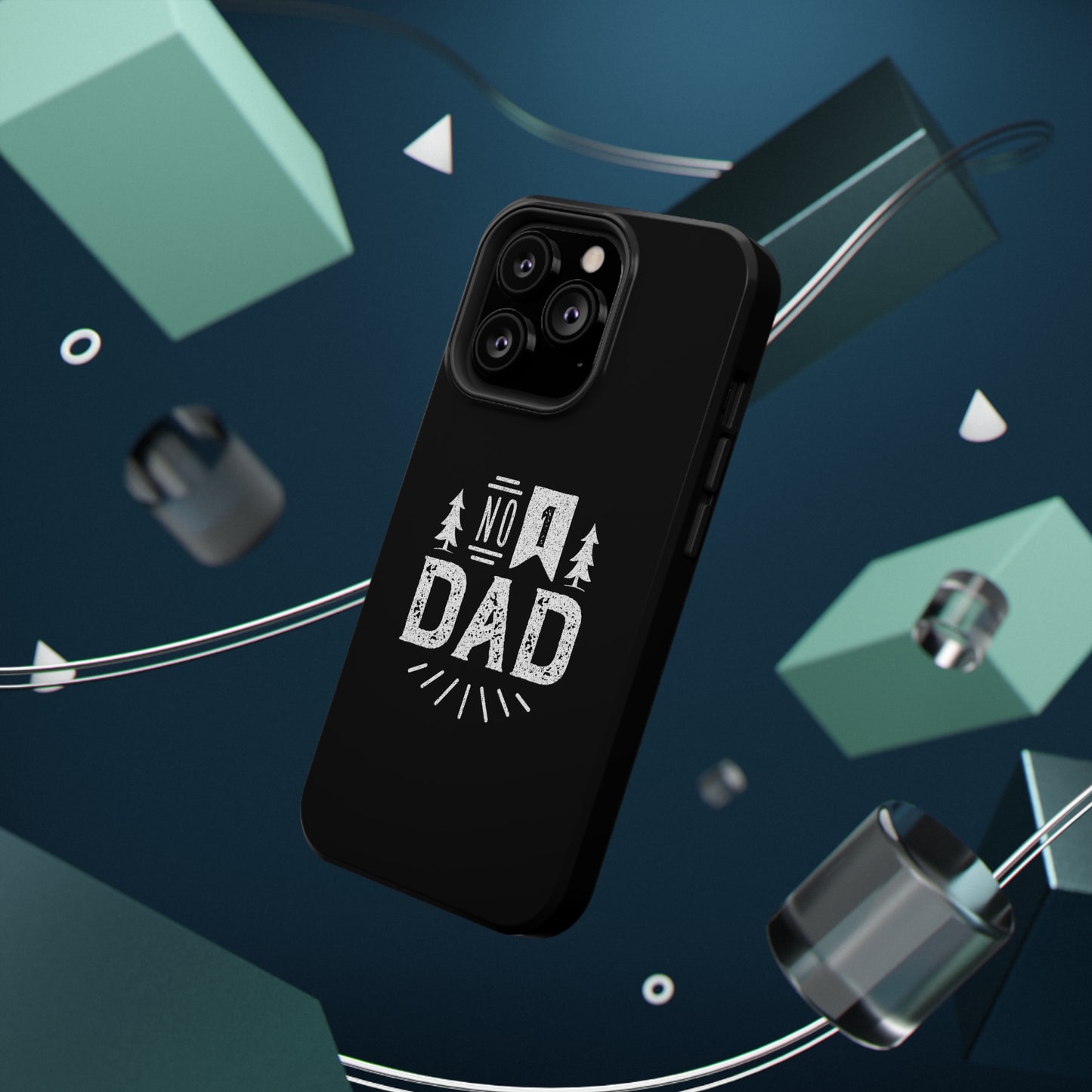 No. 1 Dad Phone Case - Black