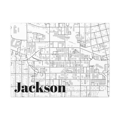 Jackson (Downtown) Canvas