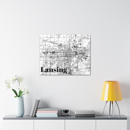 Lansing (City) Canvas