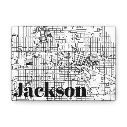 Jackson (City) Canvas