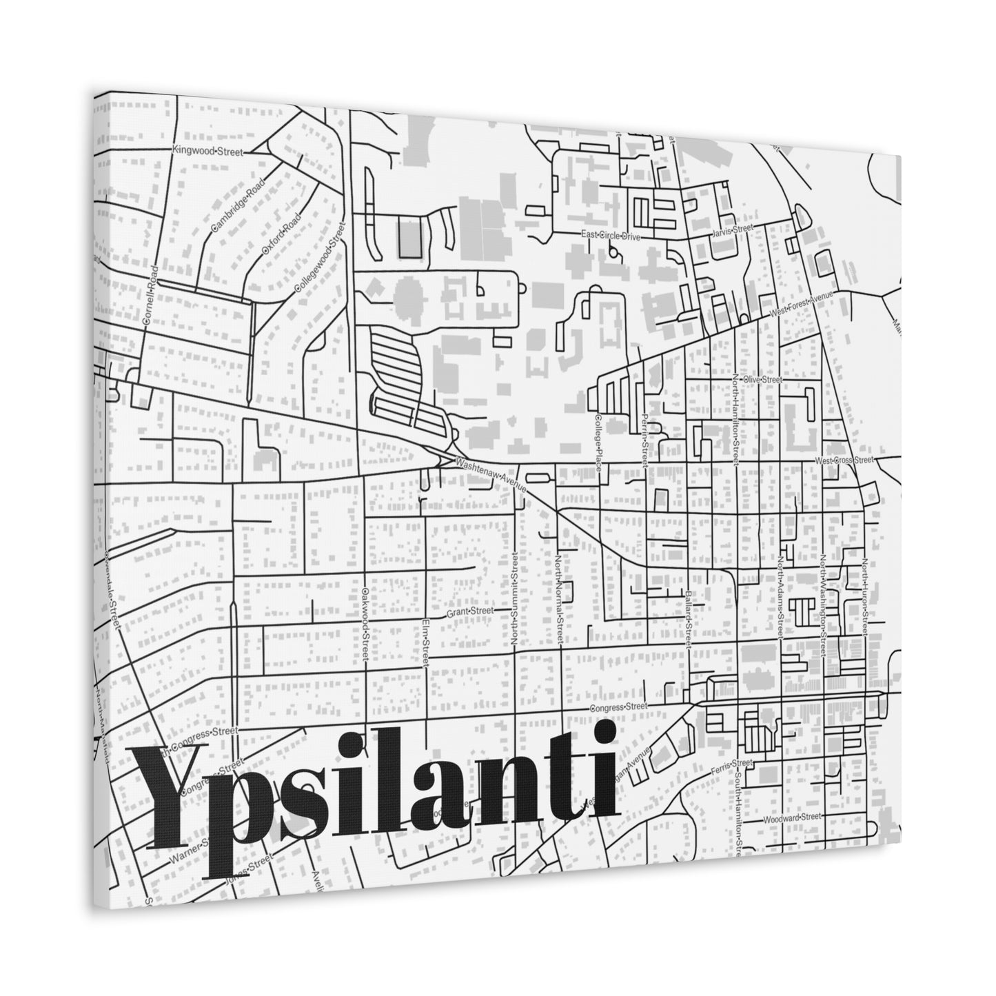 Ypsilanti (City) Canvas