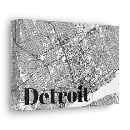 Detroit (City) Canvas