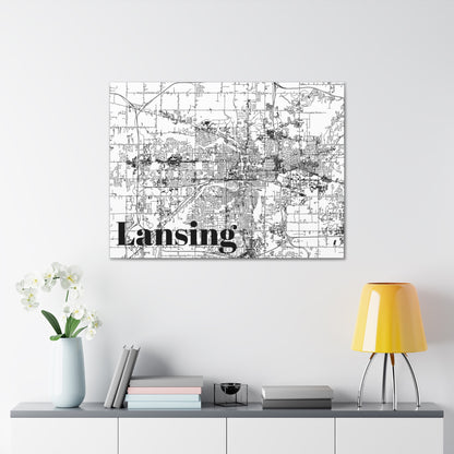 Lansing (City) Canvas