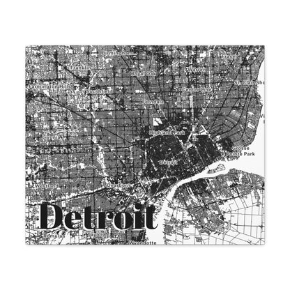 Detroit (Metro) Canvas