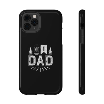 No. 1 Dad Phone Case - Black