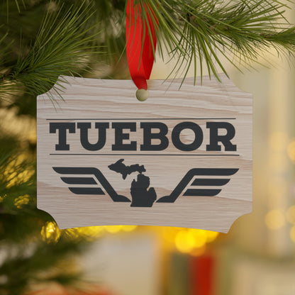 "Tuebor" Plywood Ornament