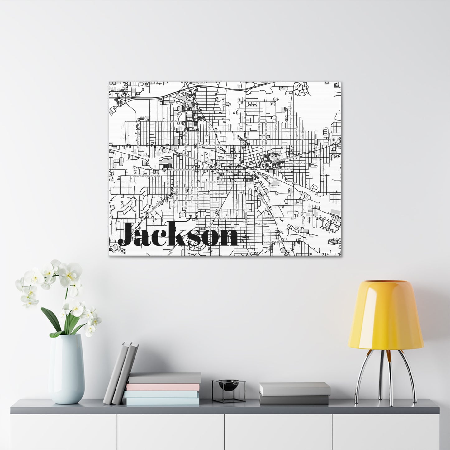 Jackson (City) Canvas