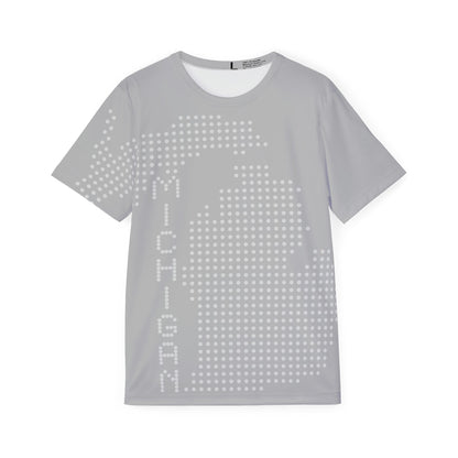 Michigan Dots Sports Jersey - Gray