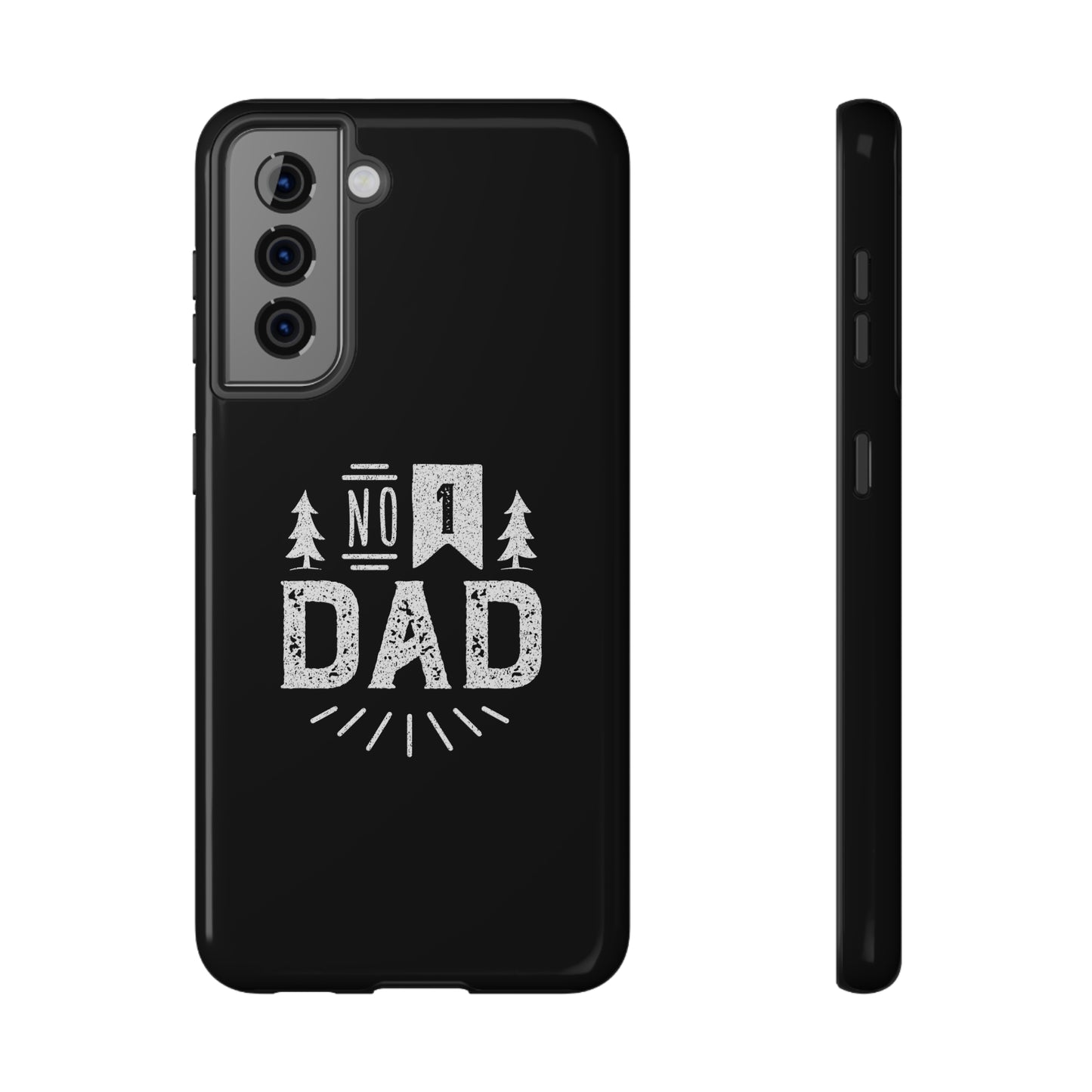 No. 1 Dad Phone Case - Black