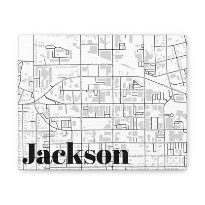 Jackson (Downtown) Canvas