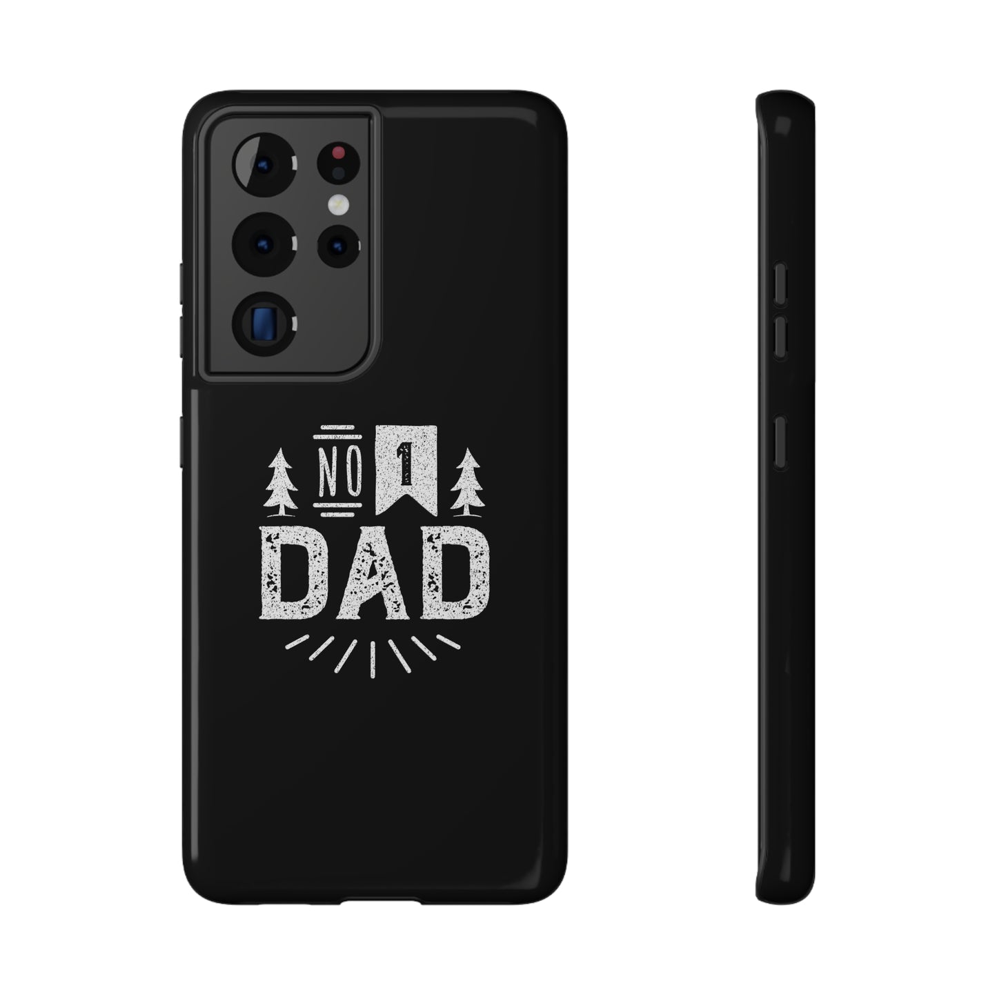 No. 1 Dad Phone Case - Black