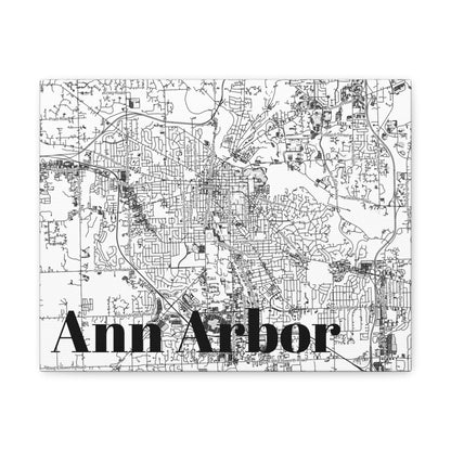 Ann Arbor (City) Canvas