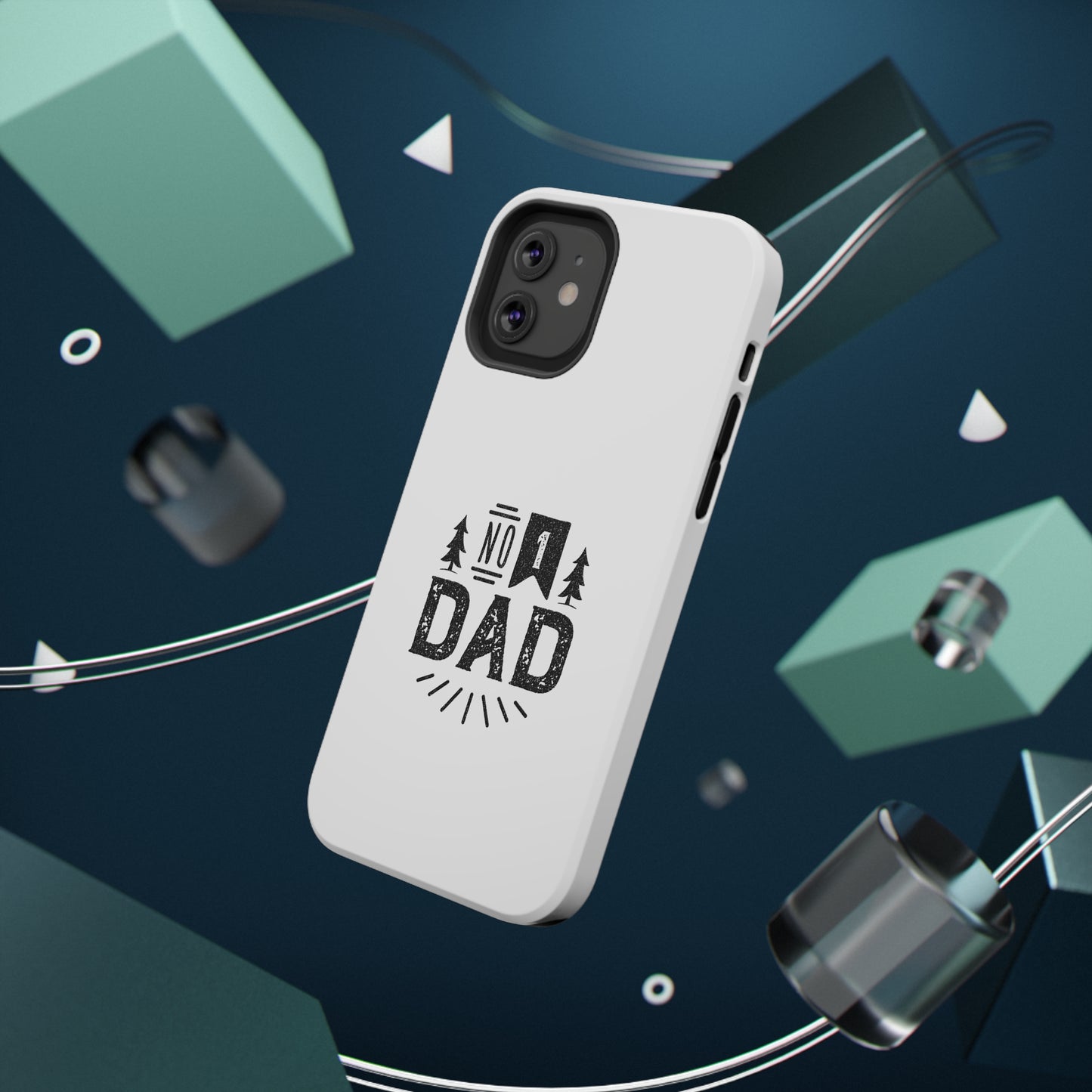 No. 1 Dad Phone Case - White