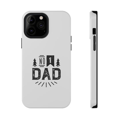 No. 1 Dad Phone Case - White